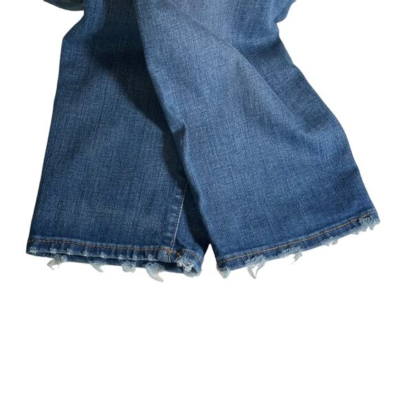 MADEWELL Women's TALL Slim Straight Distressed Jeans Medium Wash Size 26 Tall - Picture 7 of 12